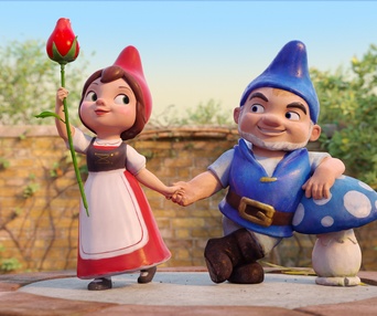 Une scène du film Sherlock Gnomes