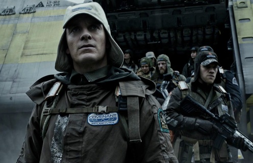 Une scène du film Alien: Covenant