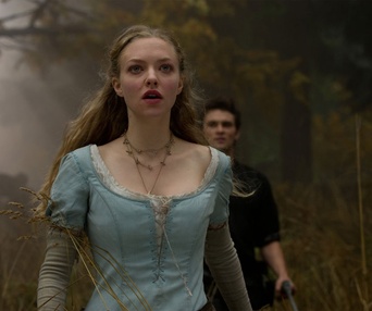 Une scène du film Red Riding Hood