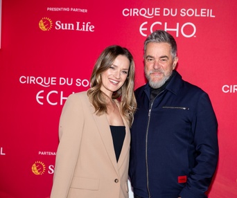 Tapis rouge du spectacle Echo du Cirque du Soleil