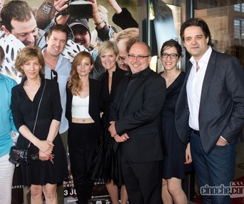Sur le tapis rouge de La petite reine