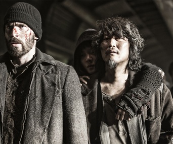 Une scène du film Snowpiercer