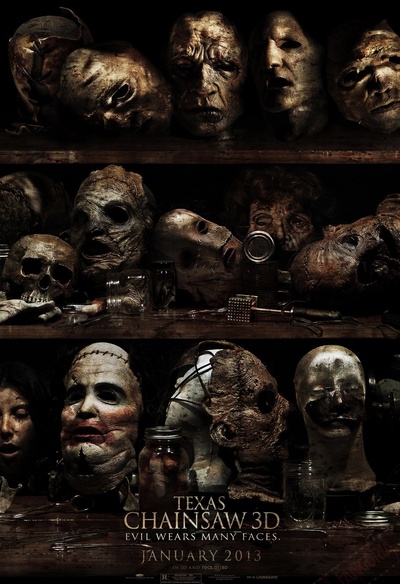 Affiche du film The Texas Chainsaw Massacre 3D