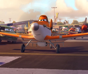 Une scène du film Planes