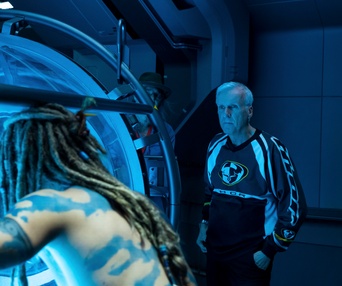 Sur le plateau du film Avatar: The Way of Water