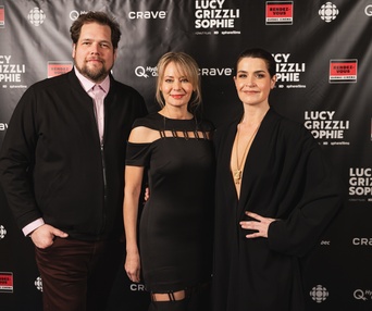 Tapis rouge du film Lucy Grizzli Sophie