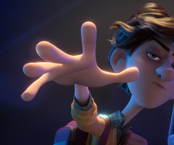 Une scène du film Spies in Disguise