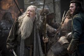 Une scène du film The Hobbit: The Battle of the Five Armies Une scène du film The Hobbit: The Battle of the Five Armies