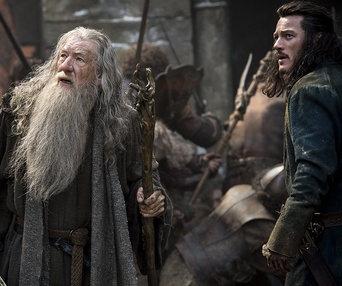 Une scène du film The Hobbit: The Battle of the Five Armies