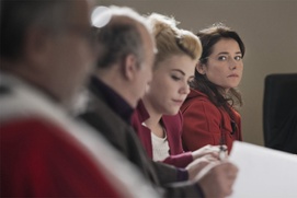 Une scène du film L'hermine Une scène du film L'hermine