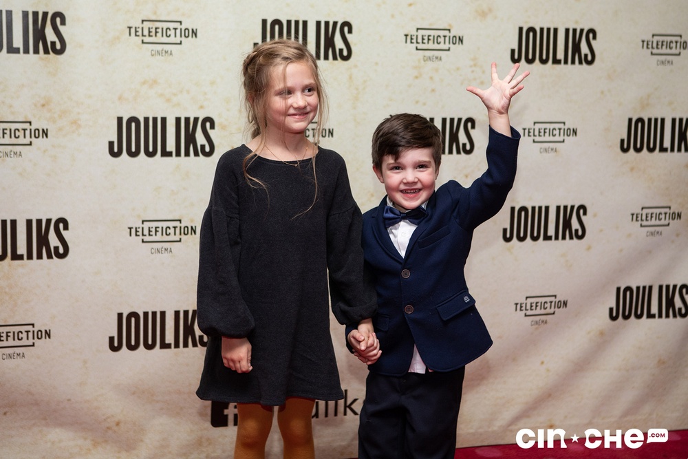 Sur le tapis rouge du film Jouliks