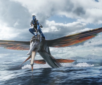 Une scène du film Avatar: The Way of Water