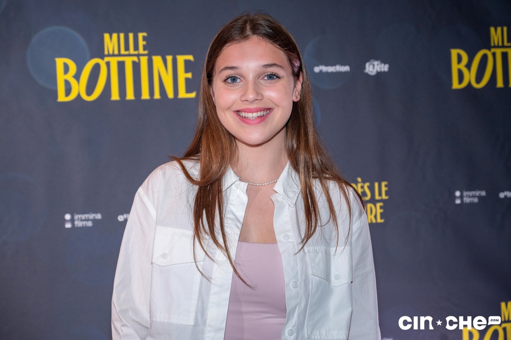 Tapis rouge du film Mlle Bottine