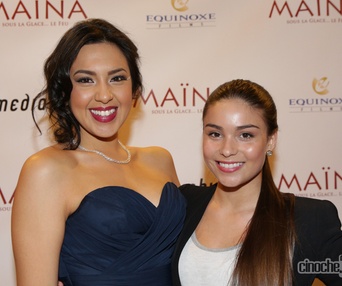 Sur le tapis rouge de Maïna