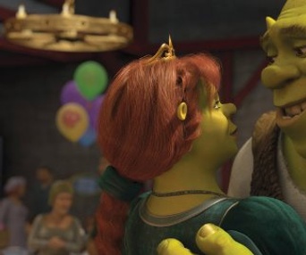 Une scène du film Shrek Forever After
