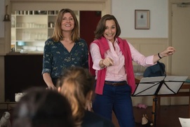 Une scène du film Military Wives