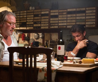 Une scène du film The Gunman