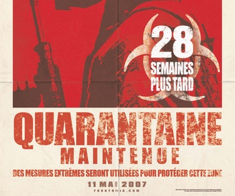 Affiche du film 28 semaines plus tard