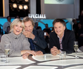 Visite de plateau de l'émission spéciale de Noël des Enfants de la télé