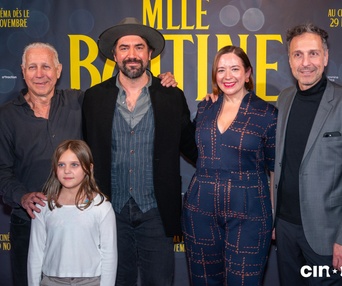 Tapis rouge du film Mlle Bottine