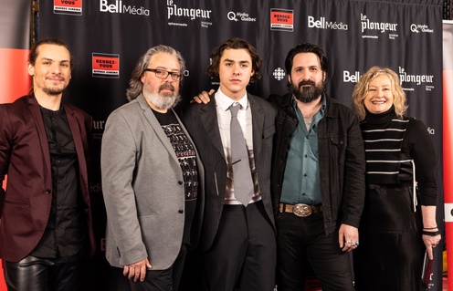 Tapis rouge du film Le Plongeur