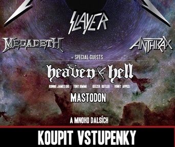 Affiche du film The Big Four: Metallica, Slayer, Megadeth, Anthrax