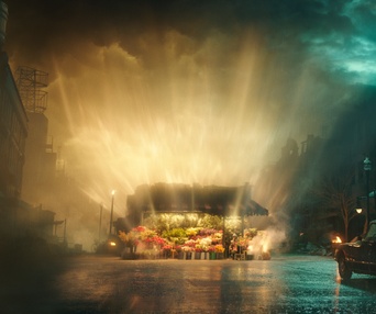 Une scène du film Megalopolis
