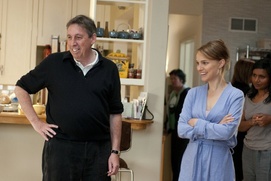Sur le plateau du film No Strings Attached