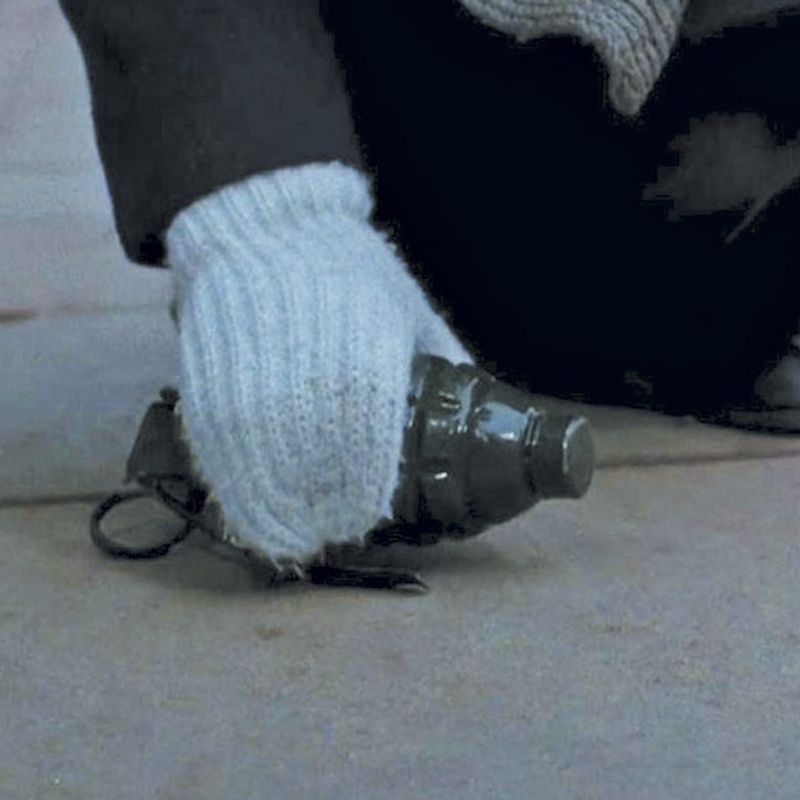 Une scène du film Ne croyez surtout pas que je hurle
