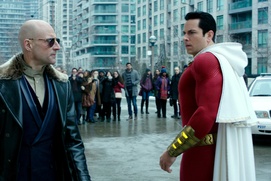 Une scène du film Shazam! Une scène du film Shazam!