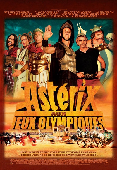 Affiche du film Astérix aux jeux olympiques