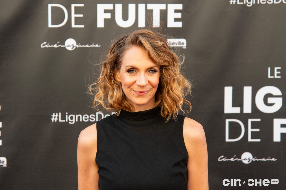 Sur le tapis rouge du film Lignes de fuite