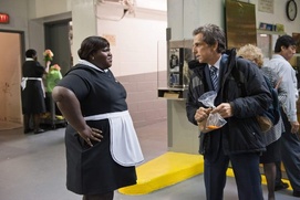 Une scène du film Tower Heist Une scène du film Tower Heist