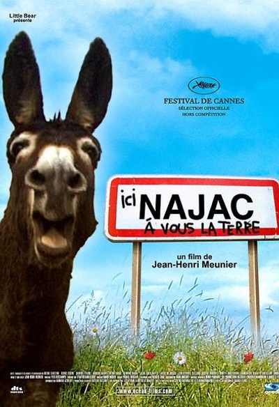 Affiche du film Ici Najac, à vous la Terre