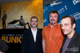 Sur le tapis rouge de Bunker