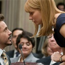 Robert Downey Jr. et Gwyneth Paltrow dans le film Iron Man 2