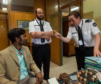 Une scène du film  L'extraordinaire voyage du fakir