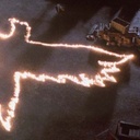 Une scène du film The Crow