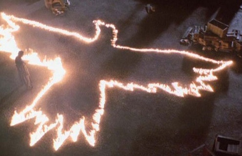 Une scène du film The Crow