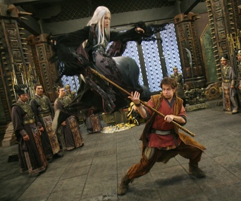 Scène du film The Forbidden Kingdom