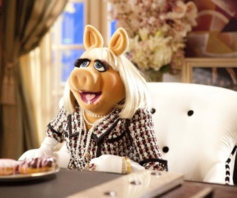 Une scène du film The Muppets