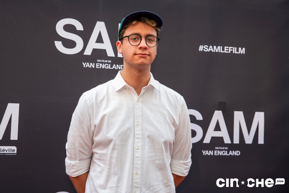 Sur le tapis rouge du film Sam
