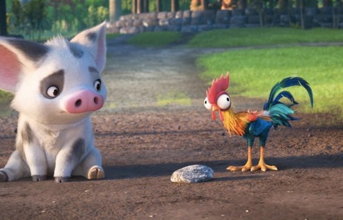 Une scène du film Moana