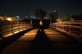 Une scène du film Promenades nocturnes