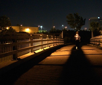Une scène du film Promenades nocturnes