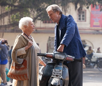 Une scène du film The Second Best Exotic Marigold Hotel