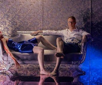 Une scène du film The Neon Demon