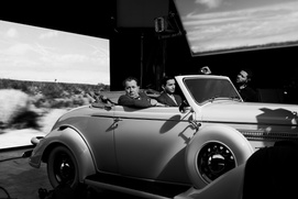 Une scène du film Mank Une scène du film Mank
