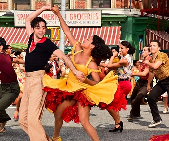 Une scène du film West Side Story