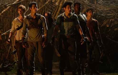 Une scène du film The Maze Runner